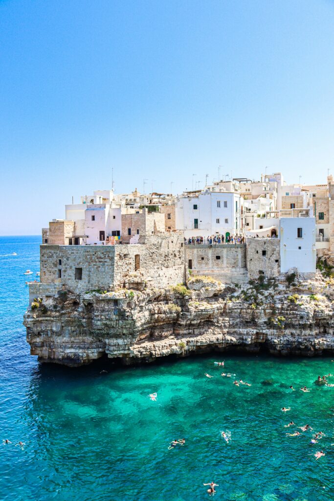 Coastal village in Puglia Italy